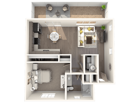 Phoenix Floor Plan at Parke Place, Arizona